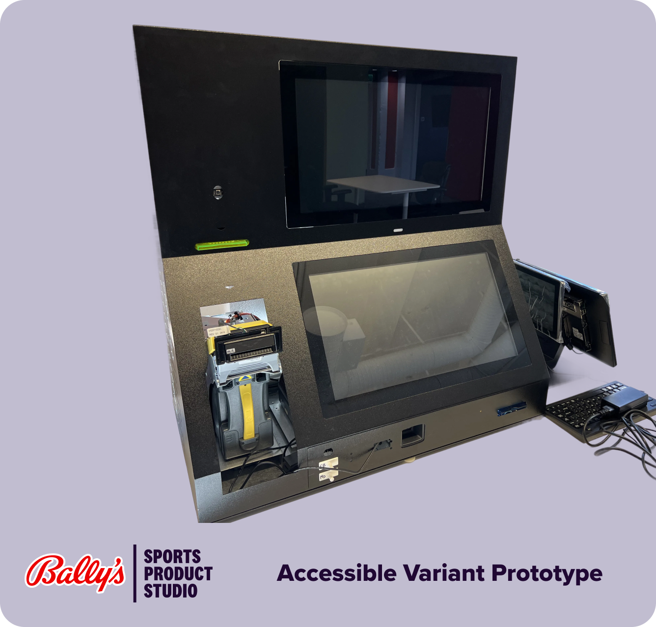 Graphic of a typography specimen showing the alphabet and numerals on top of a dark gray background.